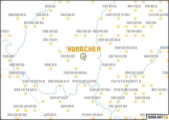 map of Humachem