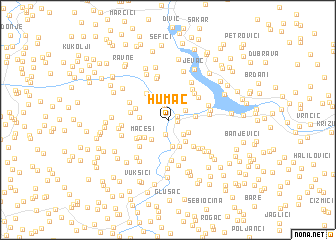 map of Humac