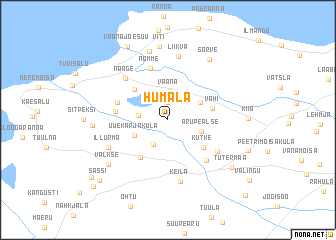 map of Humala