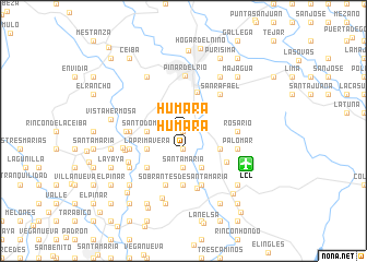 map of Humara