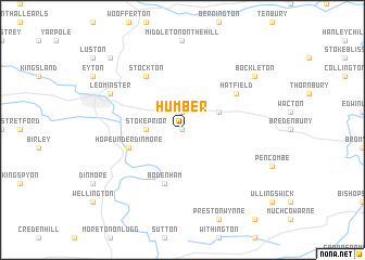 map of Humber