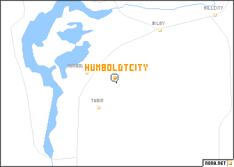 map of Humboldt City