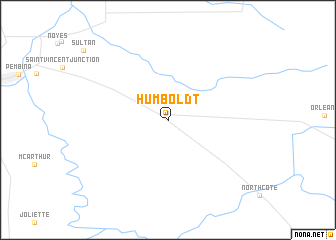 map of Humboldt