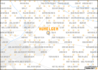 map of Humelgem