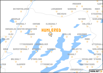 map of Humlered