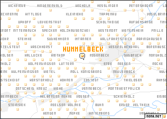 map of Hummelbeck