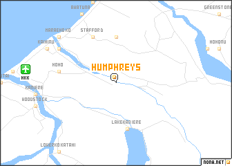 map of Humphreys