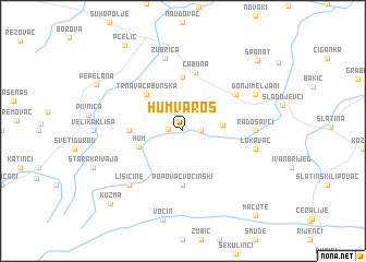 map of Hum-Varoš