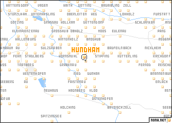 map of Hundham