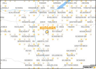 map of Hundham