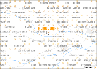 map of Hundldorf