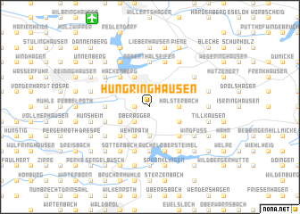 map of Hüngringhausen