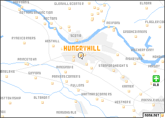 map of Hungry Hill