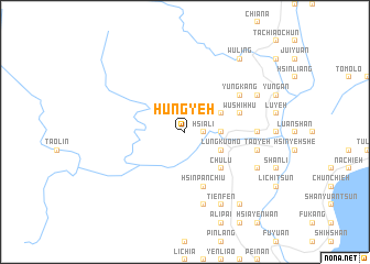 map of Hung-yeh