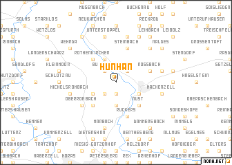 map of Hünhan