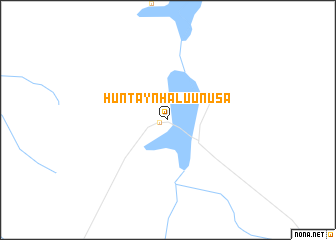 map of Huntayn Haluun Usa