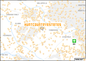 map of Hunt Country Estates