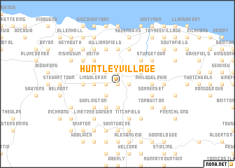 map of Huntley Village