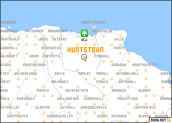 map of Huntstown