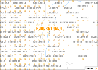 map of Hunuketa-ela