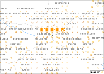 map of Hunukumbura