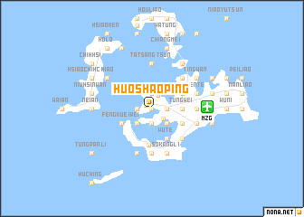 map of Huo-shao-p\