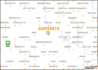 map of Hupperath