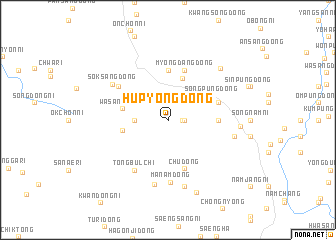 map of Hup\