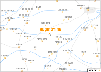 map of Huqiaoying