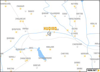 map of Huqiao
