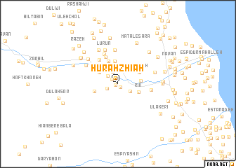 map of Hūrah Zhīah