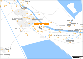 map of Ḩuraybid