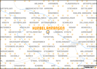 map of Hürbel am Rangen