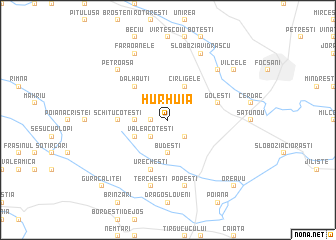 map of Hurhuia