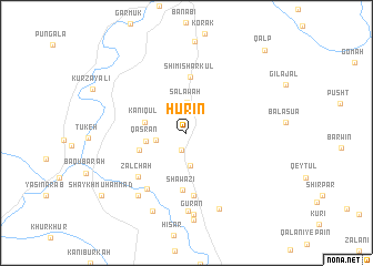 map of Hūrīn