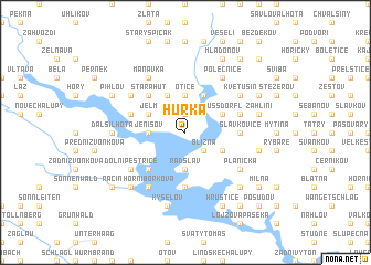 map of Hŭrka