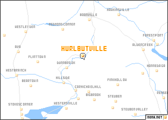 map of Hurlbutville