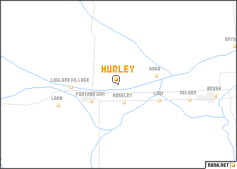 map of Hurley