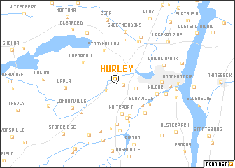 map of Hurley