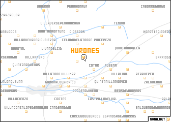map of Hurones