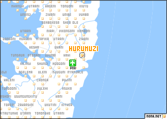 map of Hurumuzi