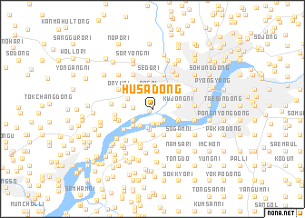 map of Husa-dong