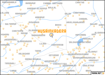 map of Husain ka Dera
