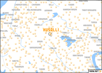 map of Husal-li