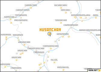 map of Husanch\