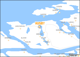 map of Husby