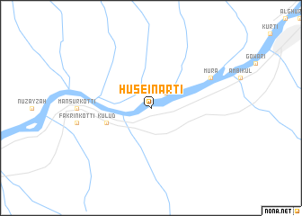 map of Huseinarti