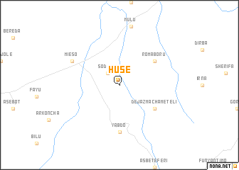 map of Husē