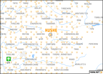 map of Hu-she