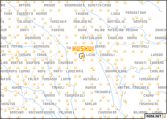 map of Hu-shui
